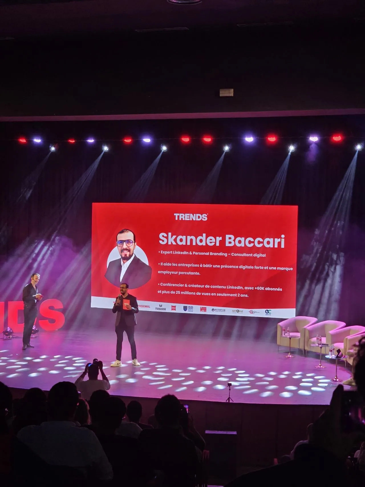 Intervention de Skander Baccari lors de TRENDS 2025 à Sfax